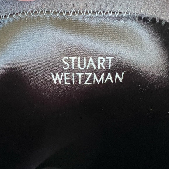 Stuart Weitzman Lowland Suede Over The Knee Boots Size 7.5M Gray Stretch Spain - Picture 12 of 16